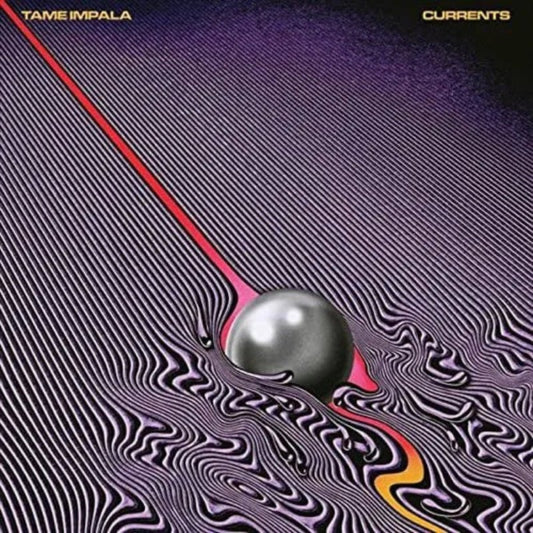 Tame Impala Currents 2LP vinyl gatefold cover with vibrant pastel wave artwork