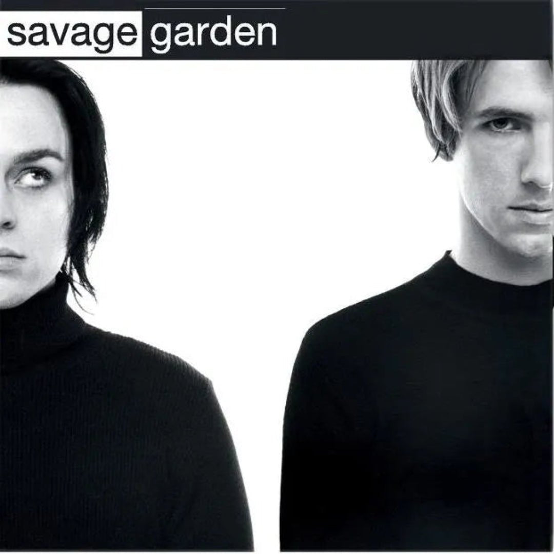 Savage Garden debut album white vinyl 2LP front cover artwork