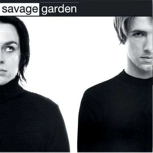Savage Garden debut album white vinyl 2LP front cover artwork