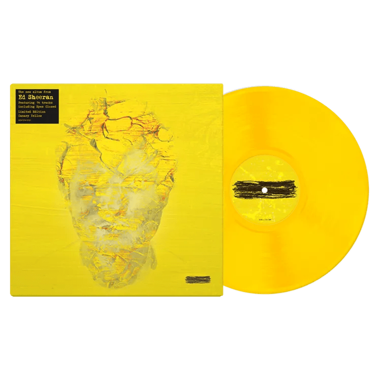 Ed Sheeran - Subtract LP Yellow Vinyl - 2 - LP - Orchard Records
