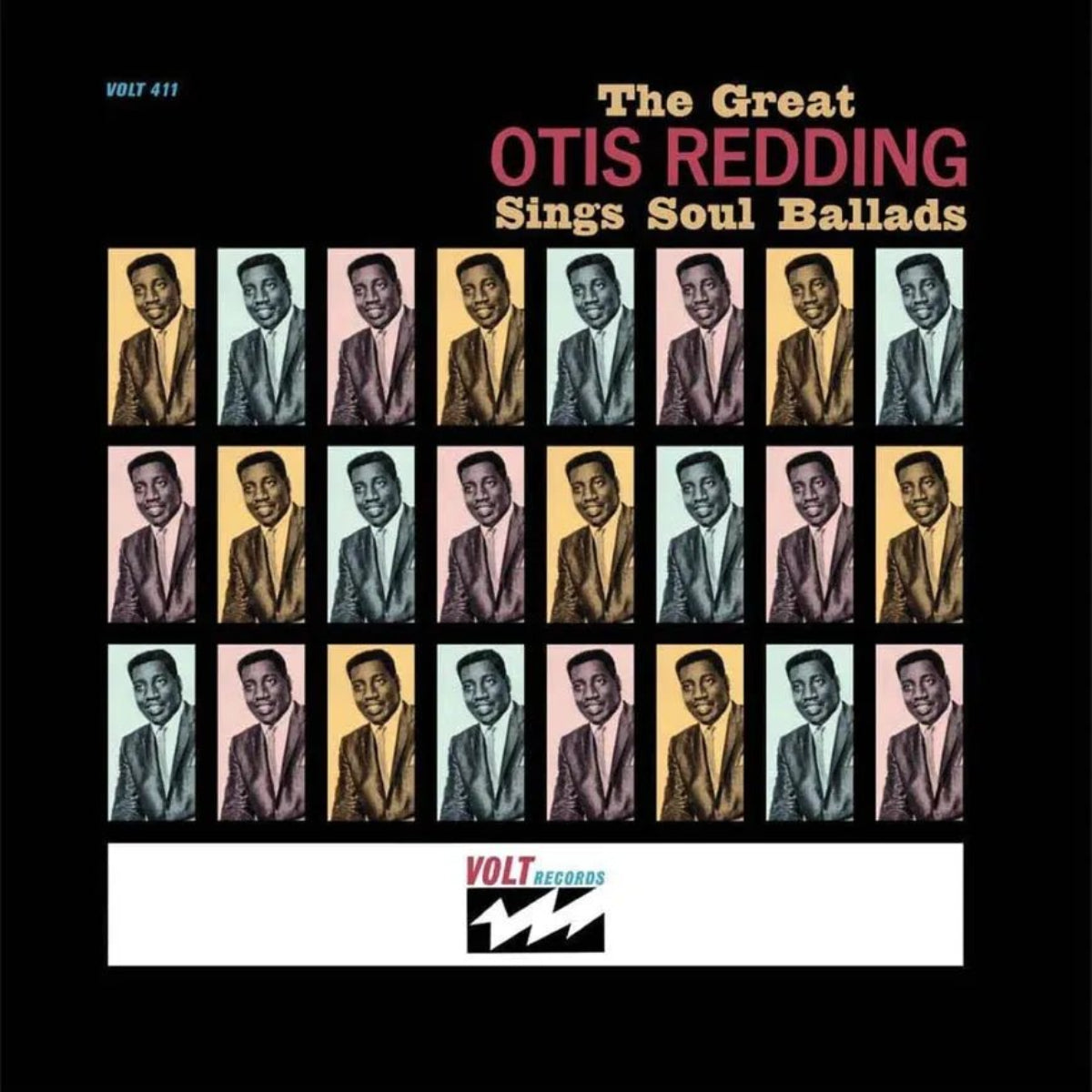 Otis Redding Soul Ballads LP blue vinyl featuring Mr Pitiful soul classic