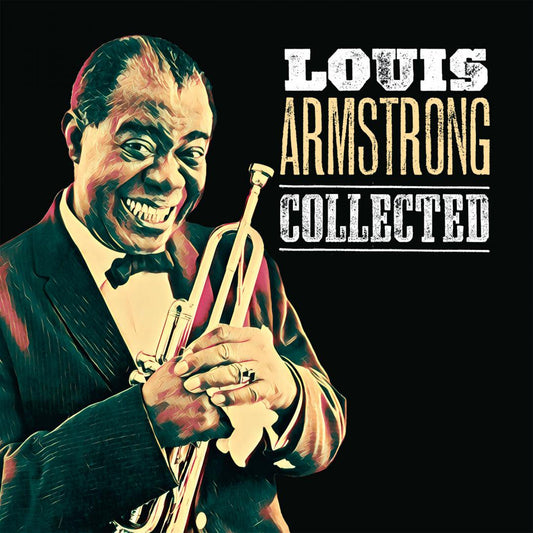 Louis Armstrong Collected 2LP set featuring classic songs