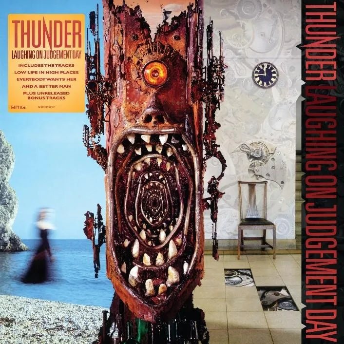Thunder - Laughing On Judgement Day 2 LP Blue & White Vinyl - 1 - LP - Orchard Records