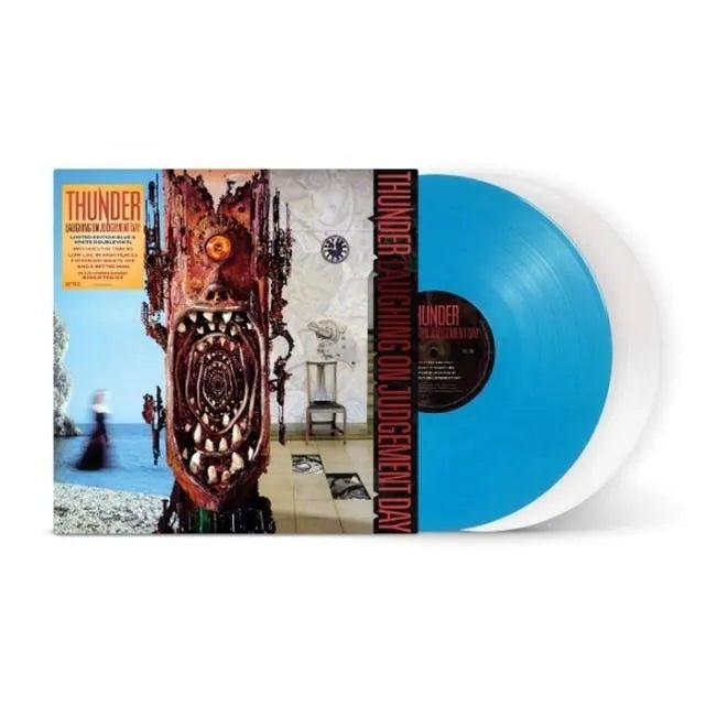 Thunder - Laughing On Judgement Day 2 LP Blue & White Vinyl - 2 - LP - Orchard Records