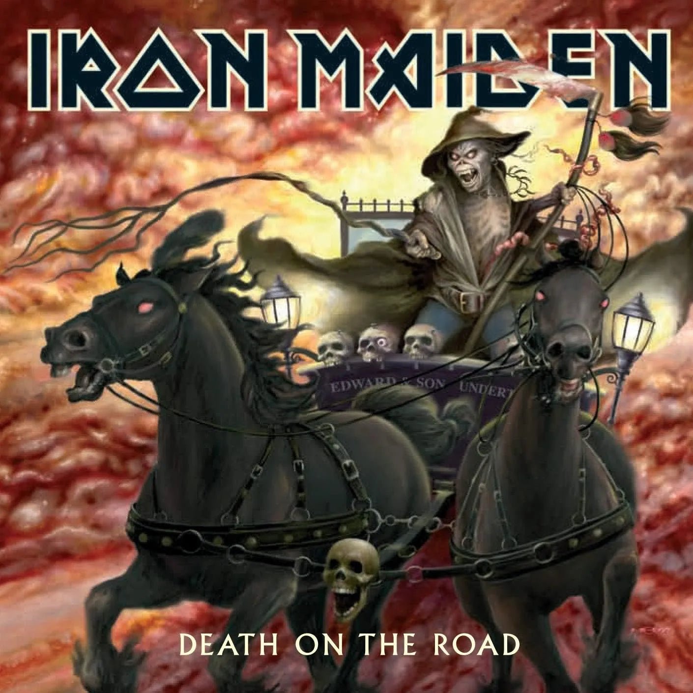 Iron Maiden - Death On The Road 2 LP - 1 - LP - Orchard Records