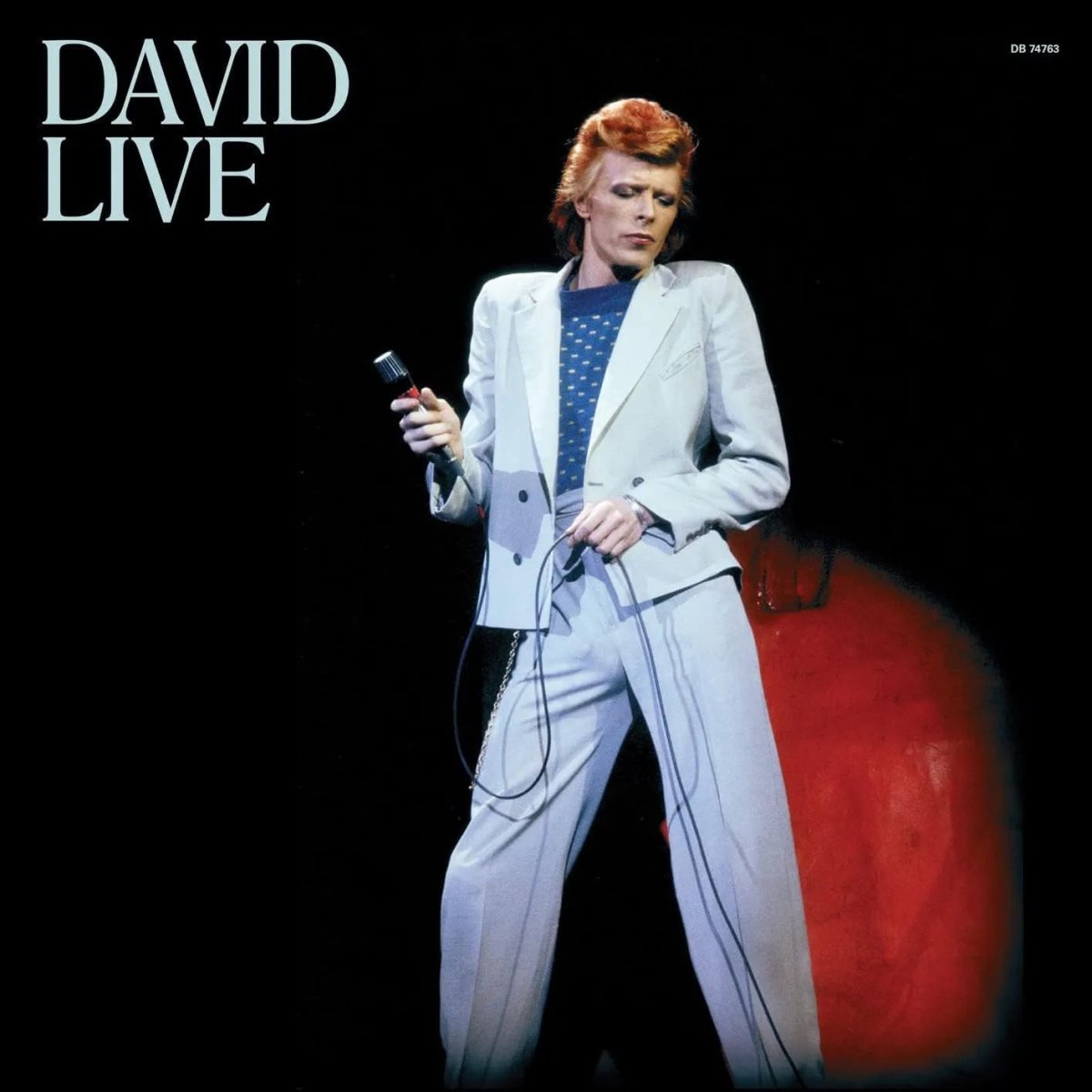 David Bowie David Live 3LP vinyl featuring live classics Rebel Rebel and Diamond Dogs

