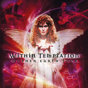 Within Temptation - Mother Earth Tour (MOVLP3358) 2 LP Set Red & Black Marbled Vinyl