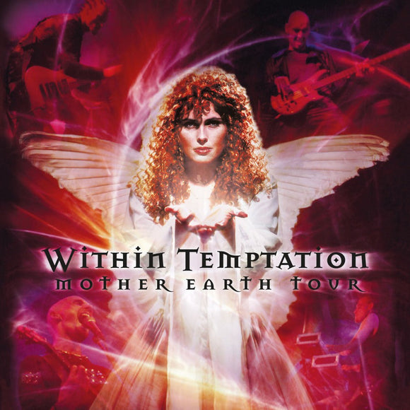 Within Temptation - Mother Earth Tour (MOVLP3358) 2 LP Set Red & Black Marbled Vinyl