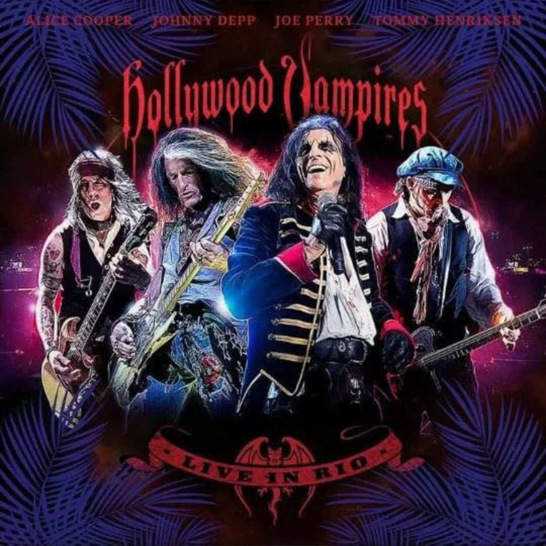Hollywood Vampires Rock in Rio Live Recording Featuring Joe Perry and Tommy Henriksen