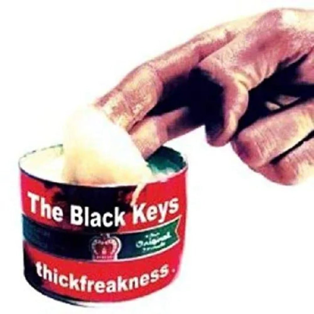 Thickfreakness vinyl LP by The Black Keys featuring gritty blues rock tracks