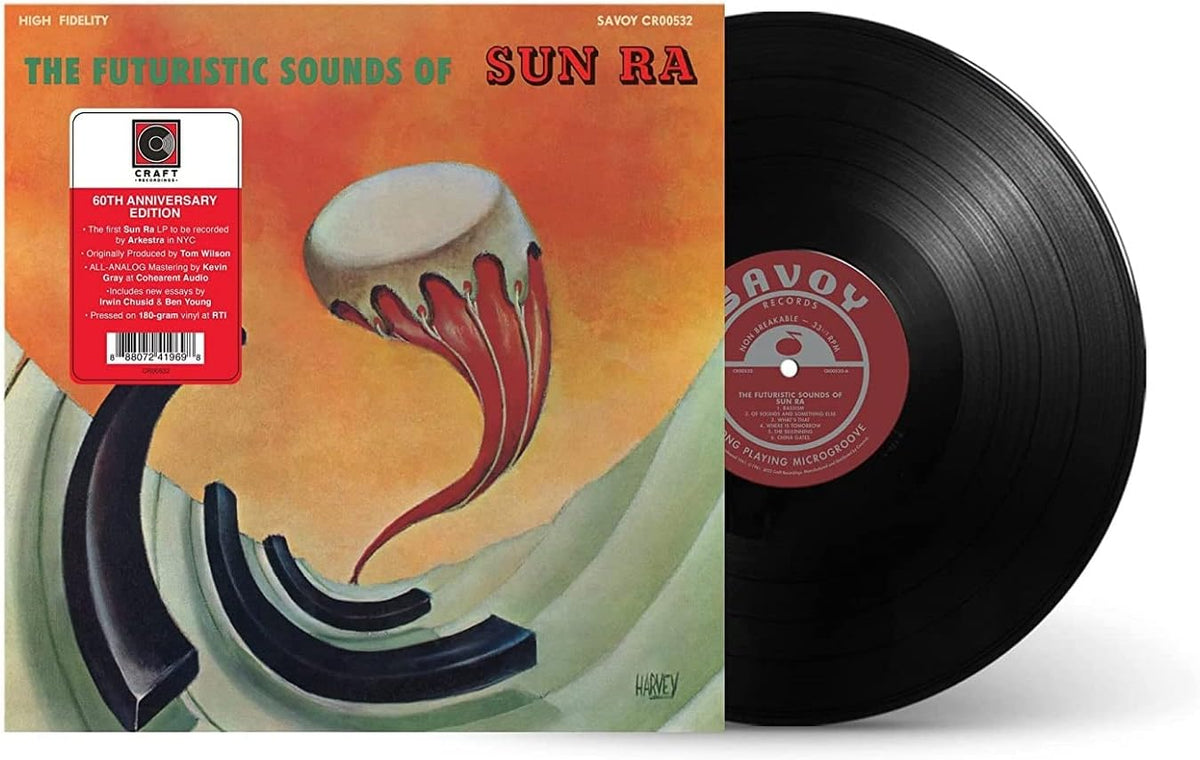 Sun Ra The Futuristic Sounds Of Sun Ra vinyl record album cover