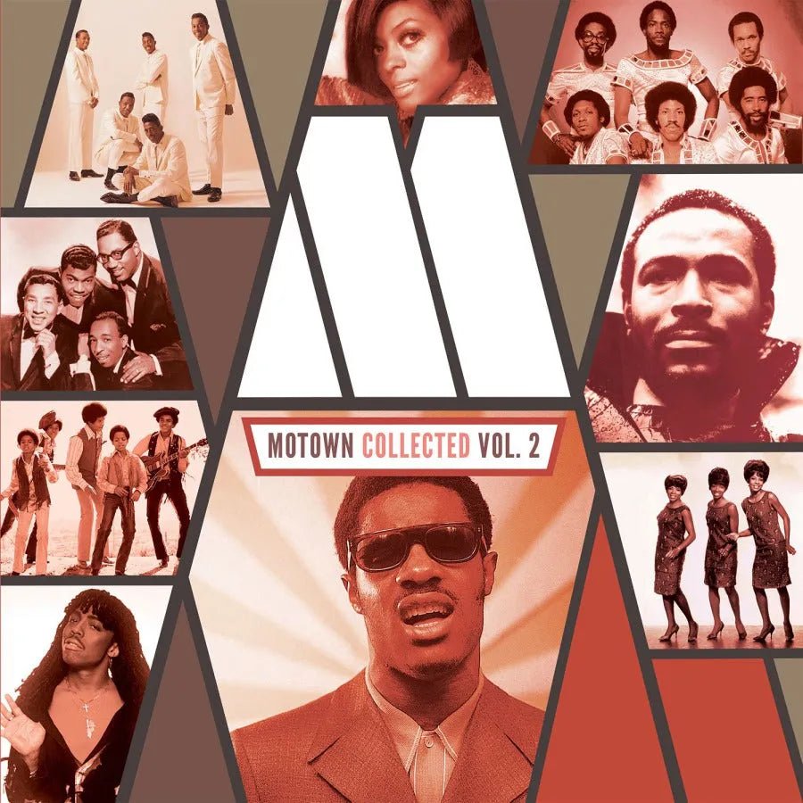 Motown Collected 2 white vinyl LP featuring classic soul and R&B hits