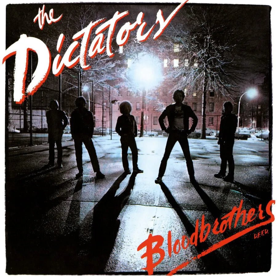 The Dictators Bloodbrothers limited edition white vinyl album with insert