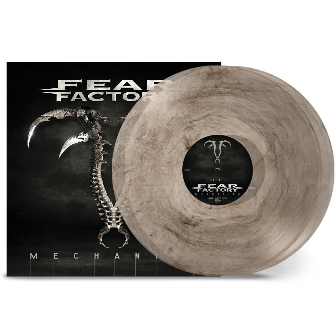 Fear Factory Mechanize 2 LP set on smoke coloured vinyl