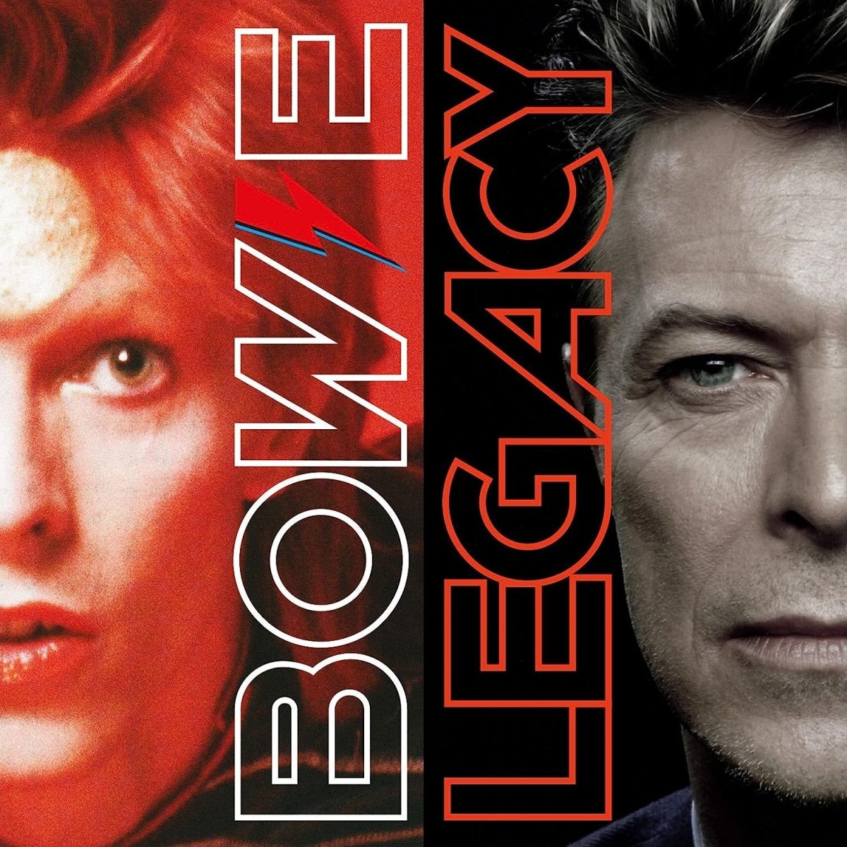 David Bowie Legacy double CD album celebrating five decades of music