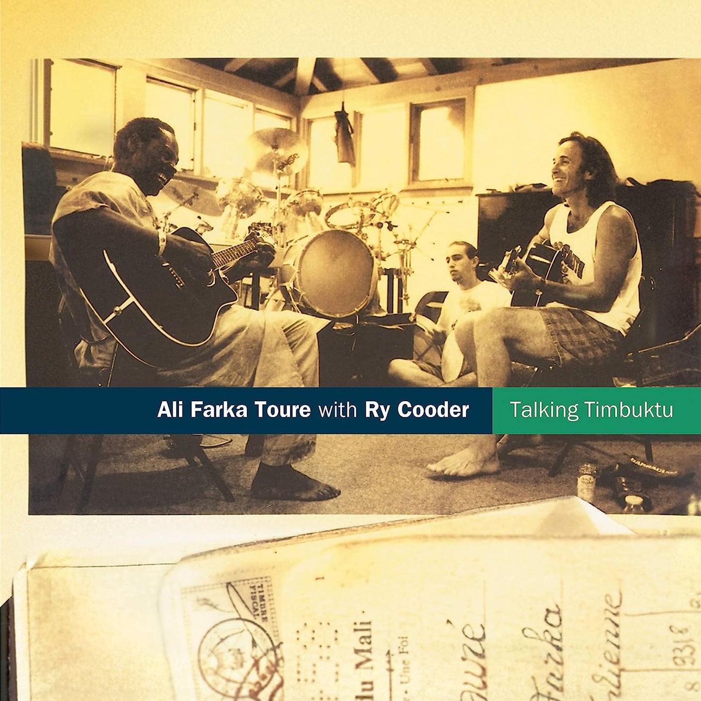 Ali Farka Toure With Ry Cooder - Talking Timbuktu 2 LP - 1 - LP - Orchard Records