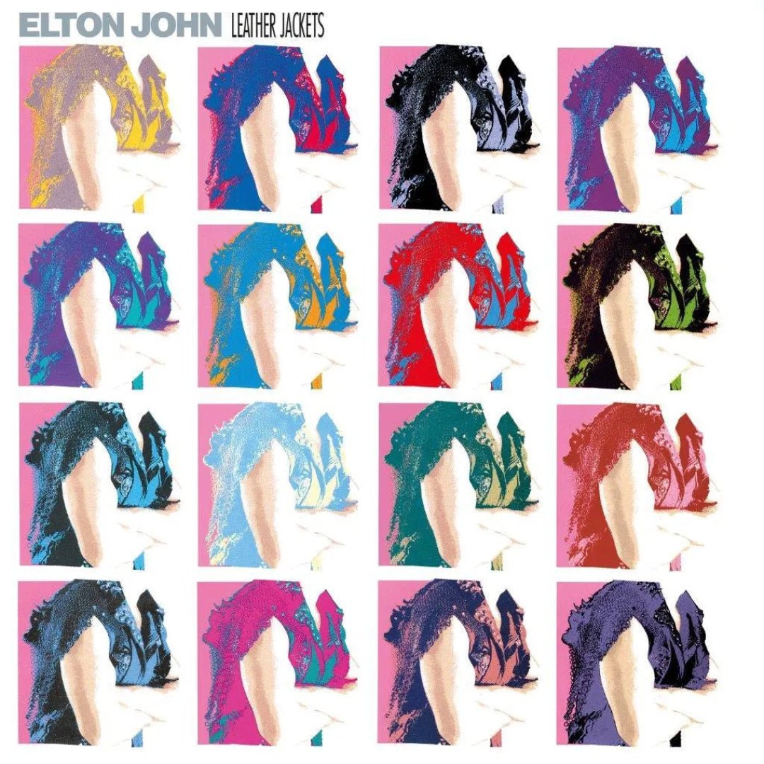 Elton John Leather Jackets vinyl LP reissue with hit singles Heartache All Over The World