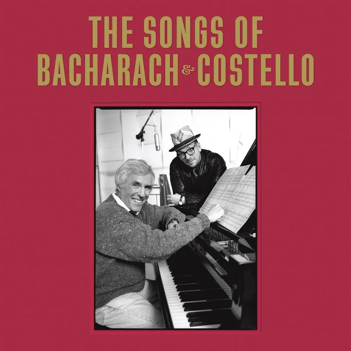The Songs Of Bacharach & Costello album cover featuring Bacharach and Costello