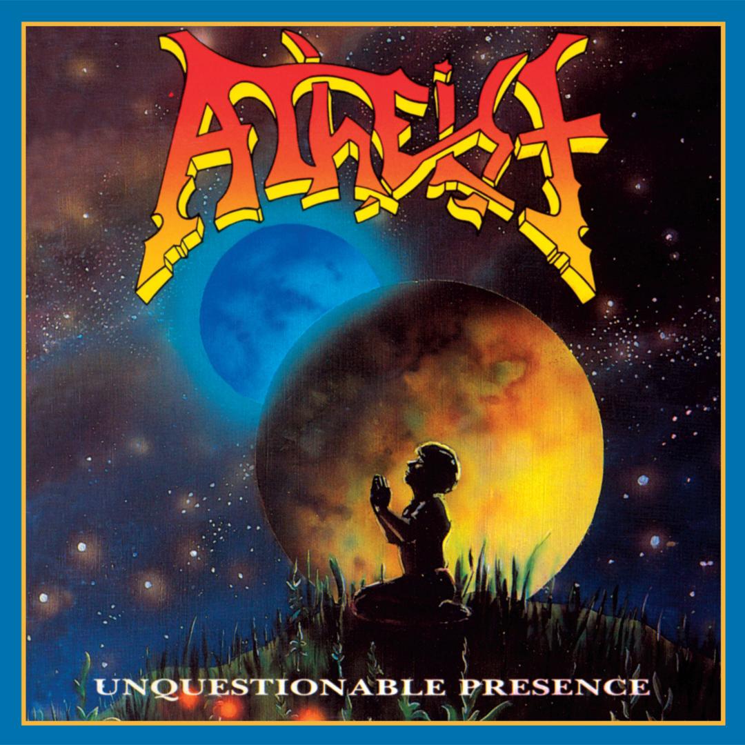 Atheist Unquestionable Presence CD album cover artwork and packaging