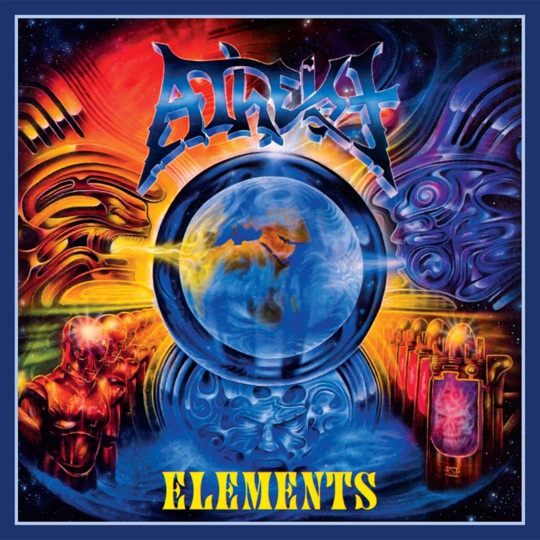 Atheist – Elements CD album cover art


