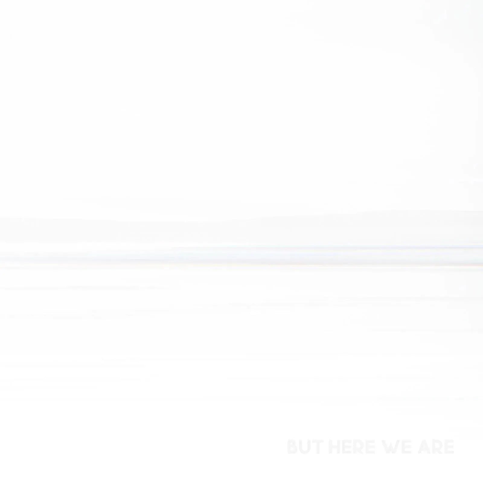 Foo Fighters But Here We Are coke bottle clear vinyl LP artwork