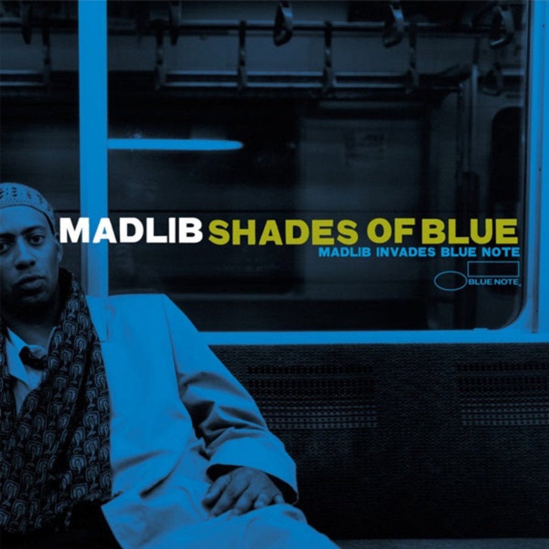 Madlib – Shades of Blue 2LP vinyl Classic Vinyl Edition, featuring remixes and reimaginings of Blue Note jazz classics