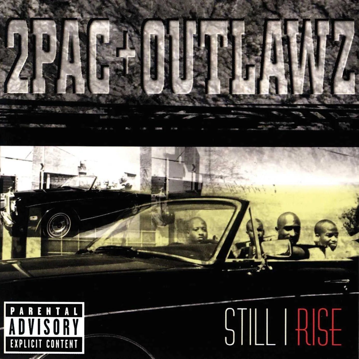 Still I Rise CD by 2Pac and Outlawz with jewel case and booklet visible