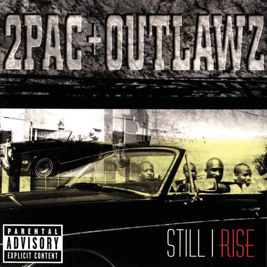 Still I Rise CD by 2Pac and Outlawz with jewel case and booklet visible